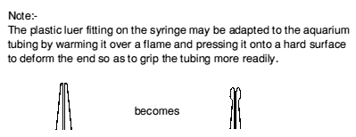 [syringe tip modification]